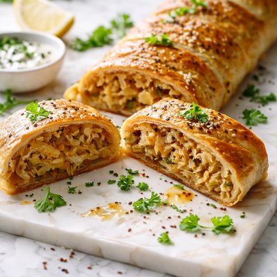 Image of Simple Cabbage Strudel