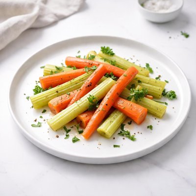 Image of Simple Carrots and Celery Side Dish