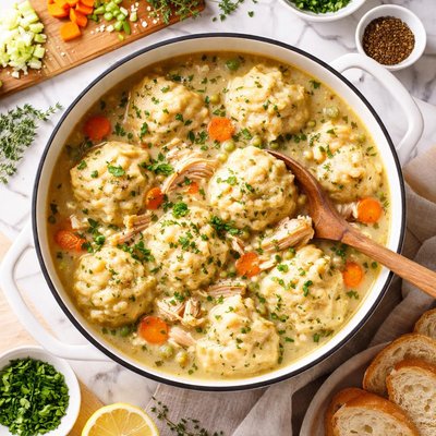 Image of Simple Chicken and Dumplings