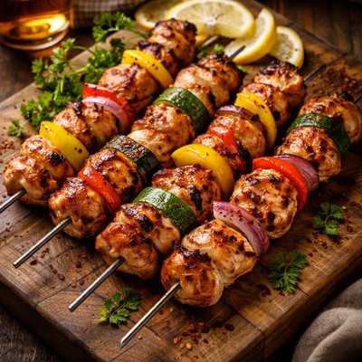 Image of Simple Chicken Kebabs