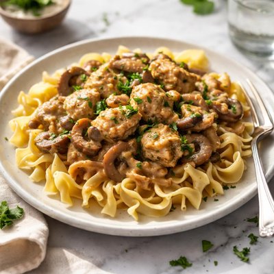 Image of Simple Chicken Stroganoff