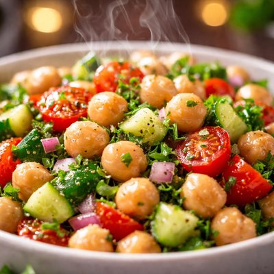Image of Simple Chickpea Salad