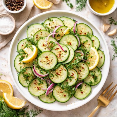 Image of Simple Cucumber Slices