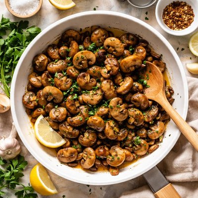 Image of Simple Elegant Sauteed Mushrooms