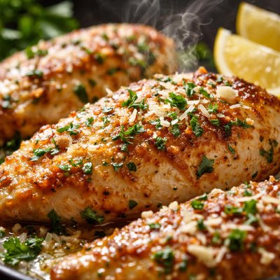 Image of Simple Garlic Parmesan Chicken