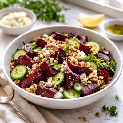 Image of Simple Greek Beet Salad