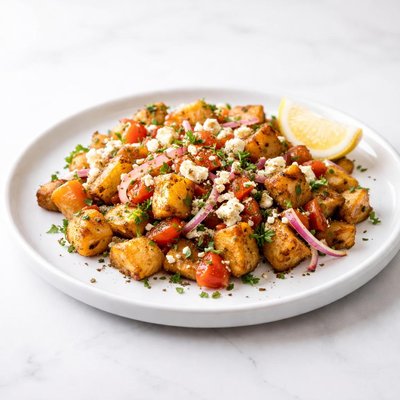 Image of Simple Greek Home Fries in a Quickness