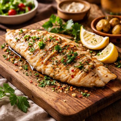Image of Whole30 Simple Grilled Fish Fillet