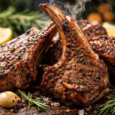 Image of Simple Grilled Lamb Chops