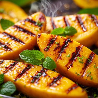 Image of Simple Grilled Mangos