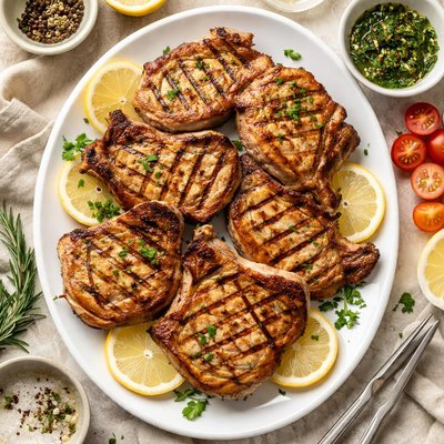 Image of Simple Grilled Pork Chops