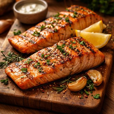 Image of Simple Grilled Salmon