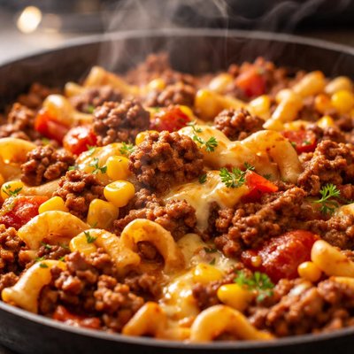 Image of Simple Hamburger Hot Dish