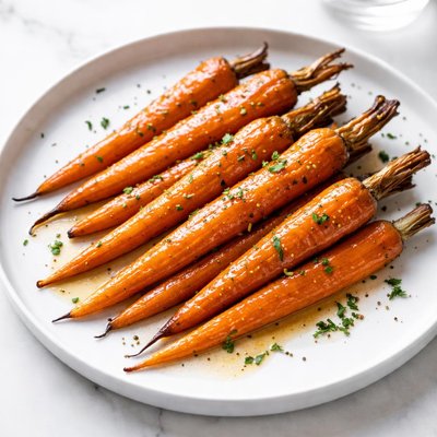 Image of Simple Honey Glazed Carrots