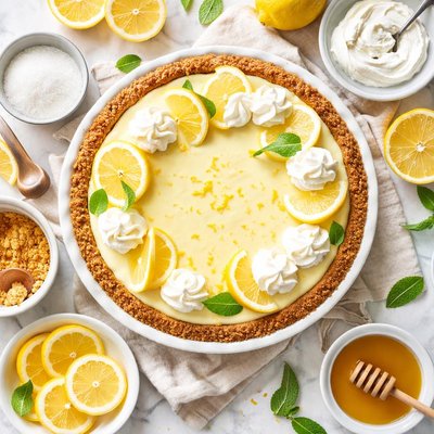 Image of Simple Light Lemon Pie