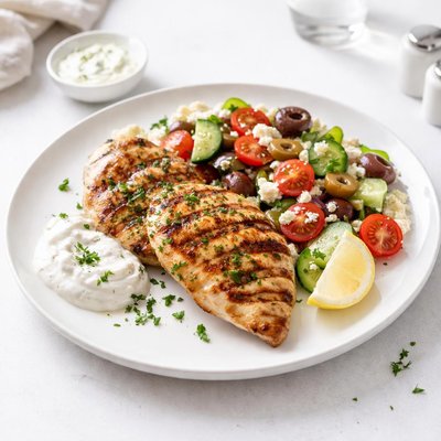 Image of Simple Mediterranean Grilled Chicken