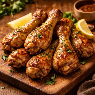 Image of Simple Microwave Chicken Drumsticks