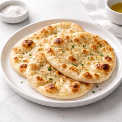 Image of Simple Naan Flatbread Plain
