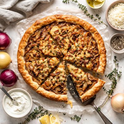 Image of Simple Onion Pie