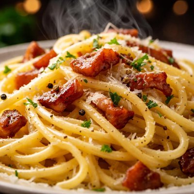 Image of Simple Pasta Carbonara