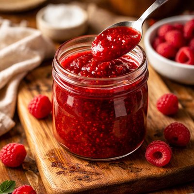 Image of Simple Raspberry Sauce