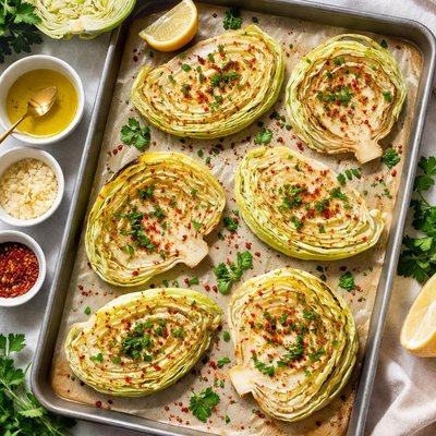 Image of Col Simple Asado de la Dieta Mediterránea