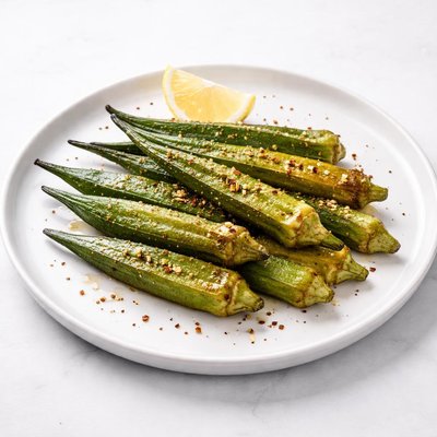 Image of Simple Roasted Okra
