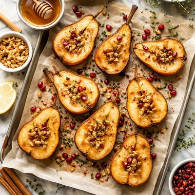 Image of Simple Roasted Pears