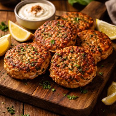 Image of Simple Savory Salmon Patties