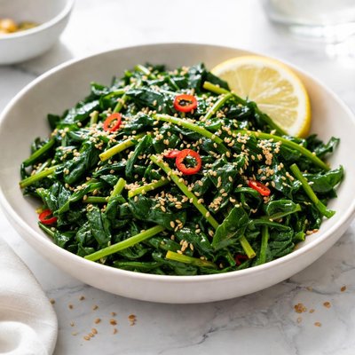 Image of Simple Sesame Spinach