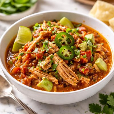 Image of Simple Slow Cooker Picante Chicken