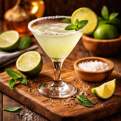 Image of Simple Southern Lime Martini