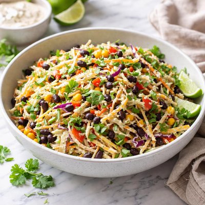 Image of Simple Southwest Ranch Coleslaw