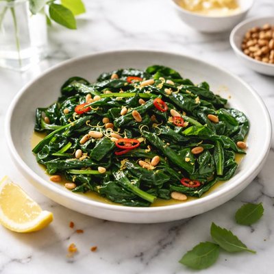 Image of Simple Spinach Side Dish