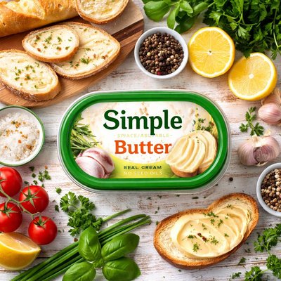 Image of Simple Spreadable Butter