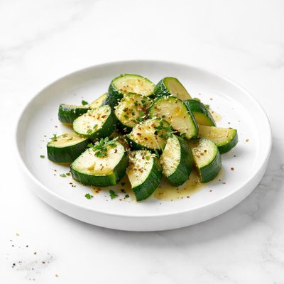 Image of Calabacín al Vapor Sencillo de la Dieta Mediterránea