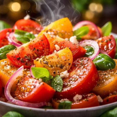 Image of Simple Summer Tomato Salad
