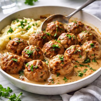 Image of Simple Swedish Meatballs