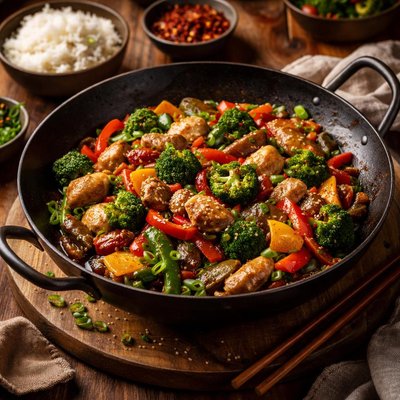 Image of Simple Szechuan Stir Fry Healthy