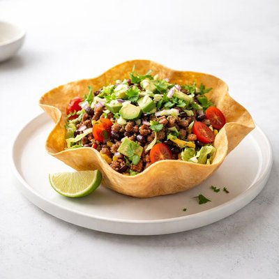 Image of Simple Tortilla Bowl for Taco Salad