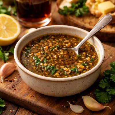 Image of Simple Worcestershire Butter Sauce