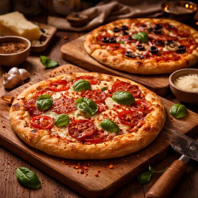 Image of Simple Yet Delicious Pizzas