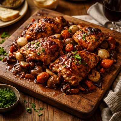 Image of Simplified Coq Au Vin