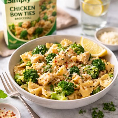 Image of Simply Chicken Bow Ties Broccoli