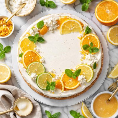 Image of Simply Citrus Cream Cake