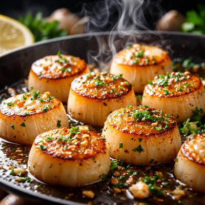 Image of Simply Delicious Sauteed Scallops
