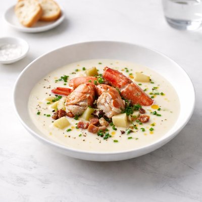 Image of Simply Elegant Lobster Chowder