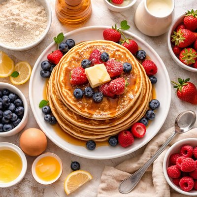 Image of Simply the Best Buttermilk Pancakes