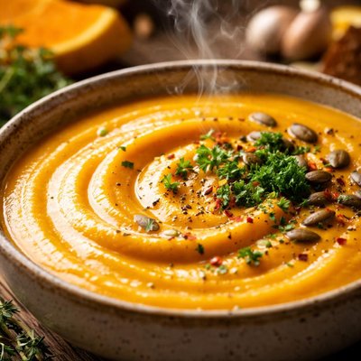 Image of Sin Free Butternut Squash Soup
