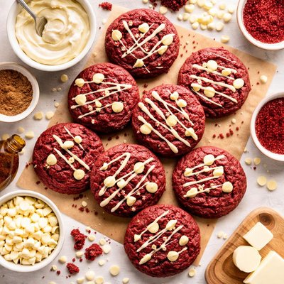 Image of Sinful Red Velvet Cookies